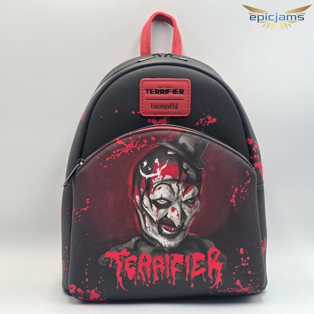 Loungefly Terrifier Art Blood Halloween Horror Scary Mini Backpack New